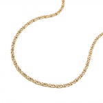 Kette 1,2mm S-Panzer 14Kt GOLD 42cm