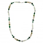 Kette mint-grn-kristall Kunststoff multi-color 90cm